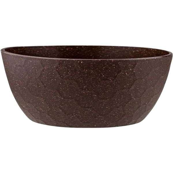 CACHEPOT COLMENA P MARRON