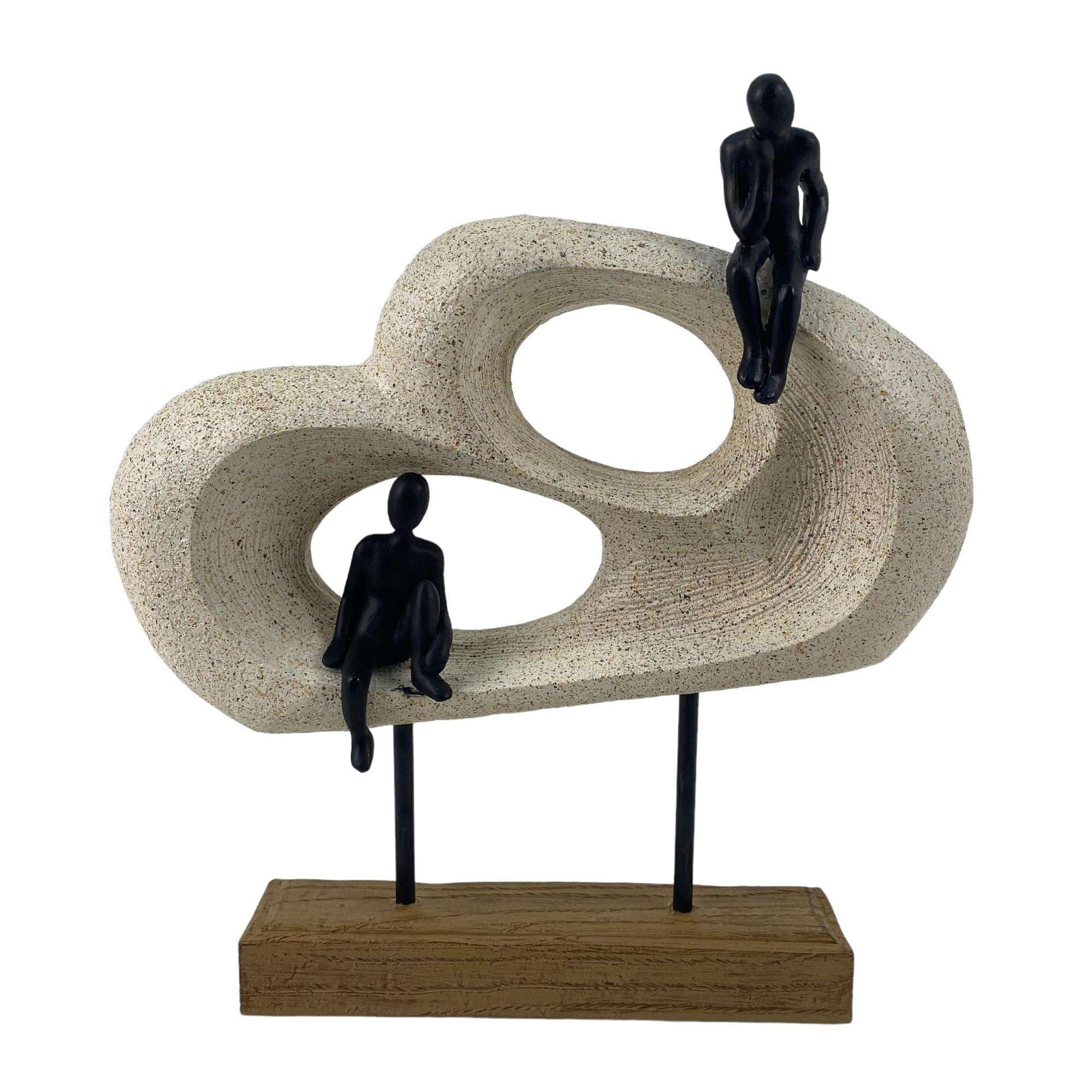 FIGURA ABST 25X5.3X27.3CM