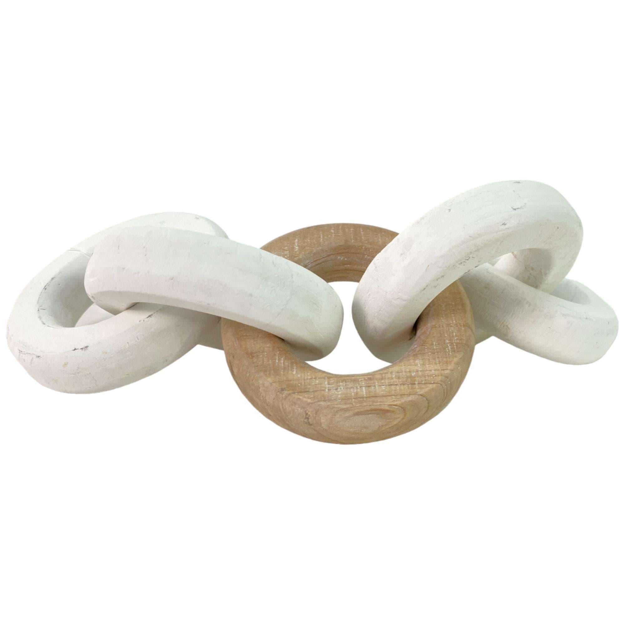 CADENA D/MADERA DECOR 31X10X10CM