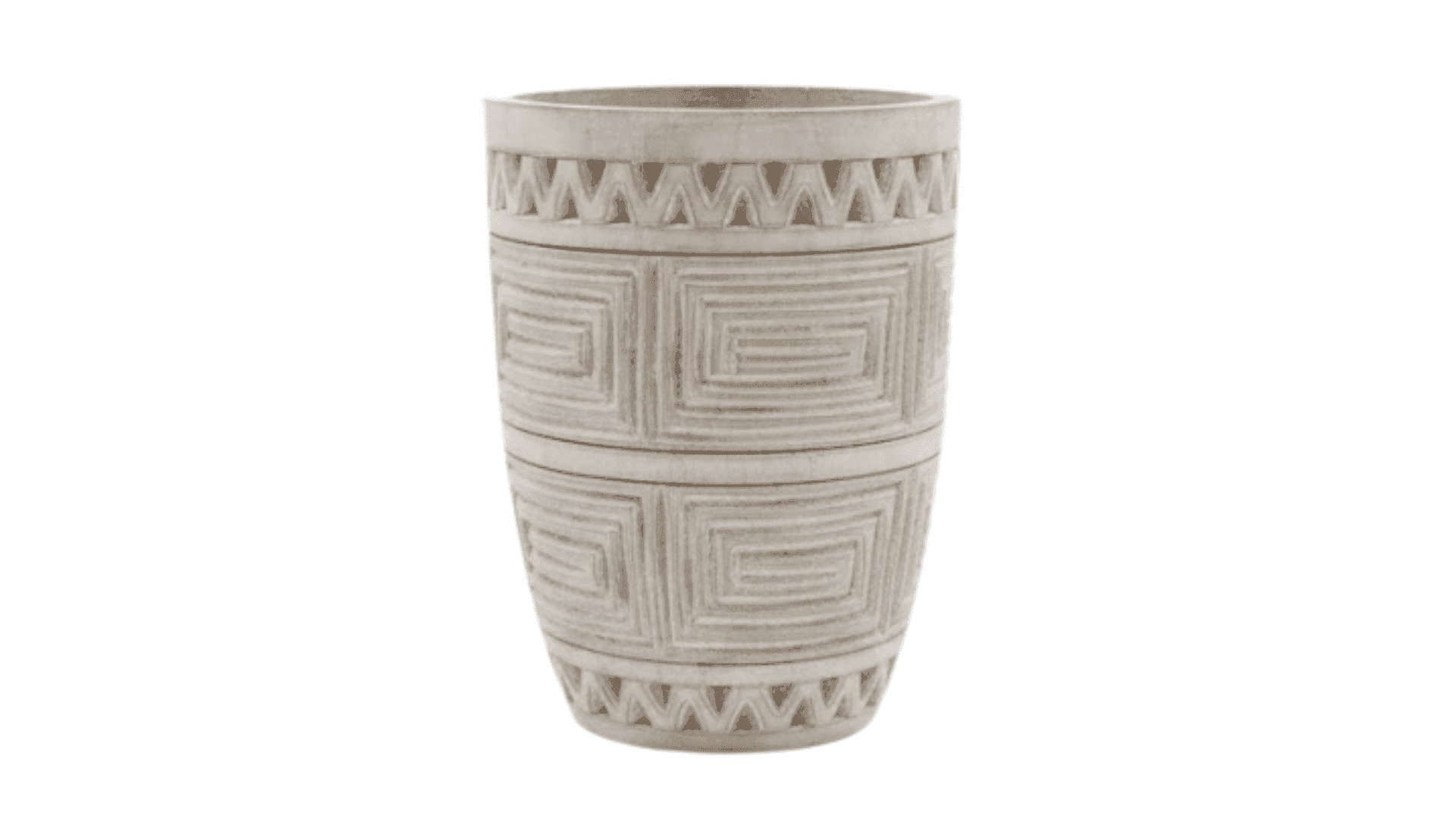 ADORNO/PORTA VELA MADERA ESPIRAL KALEO