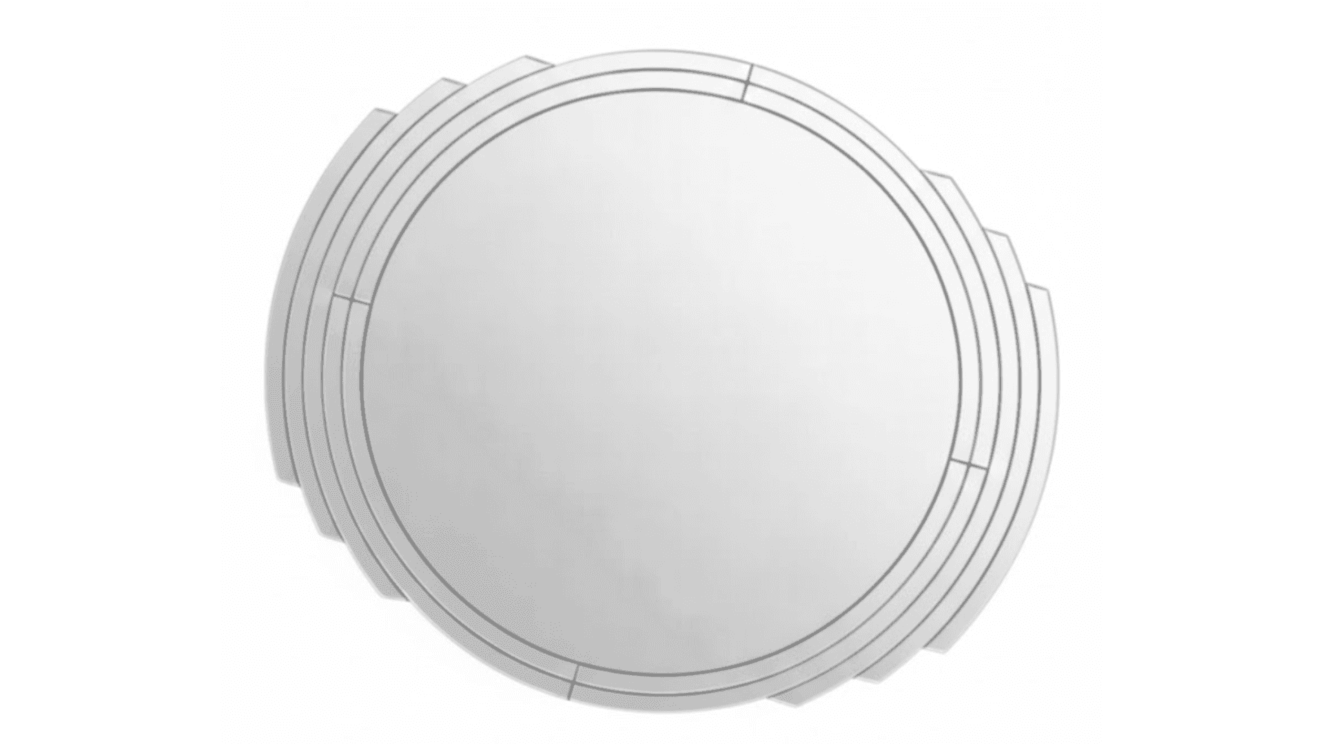 ESPEJO D/ PARED 100X85X1.9CM
