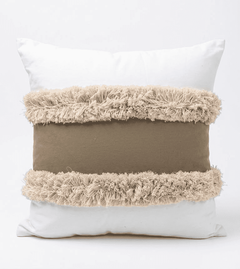 ALMOHADON RANIA BEIGE 50X50