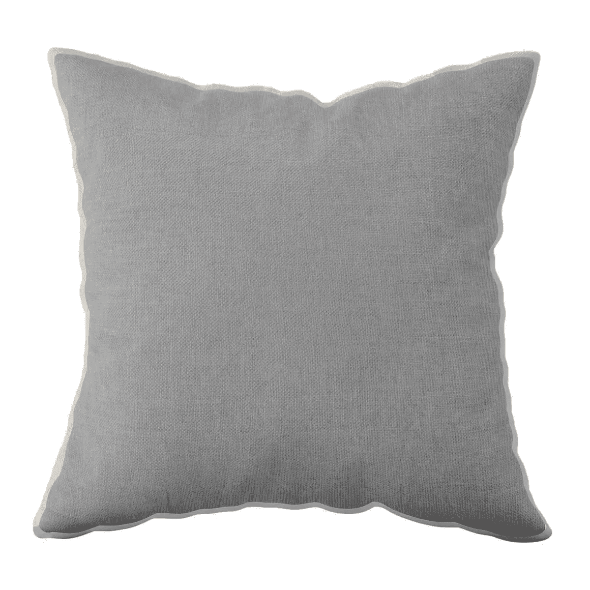 ALMOHADON LISO GRIS 50X50